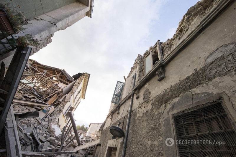 Итальянские города в руинах: подробности ужасных землетрясений, фото и видео