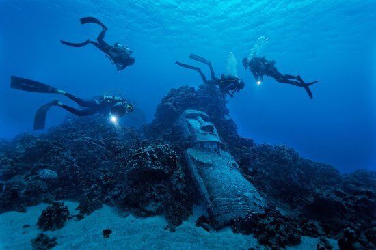 Від атлантів до Христа: статуї, які можна побачити лише під водою. Фото