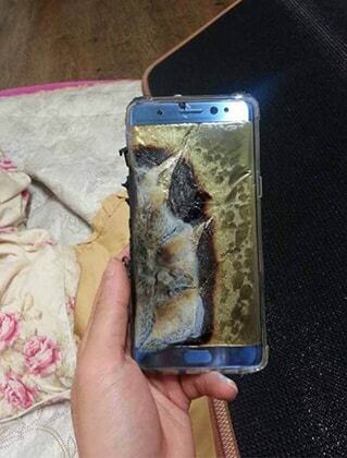 В Китае во время зарядки взорвался новейший смартфон Samsung