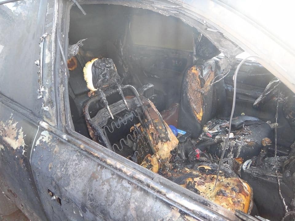 У Києві спалили автомобіль відомого догхантера