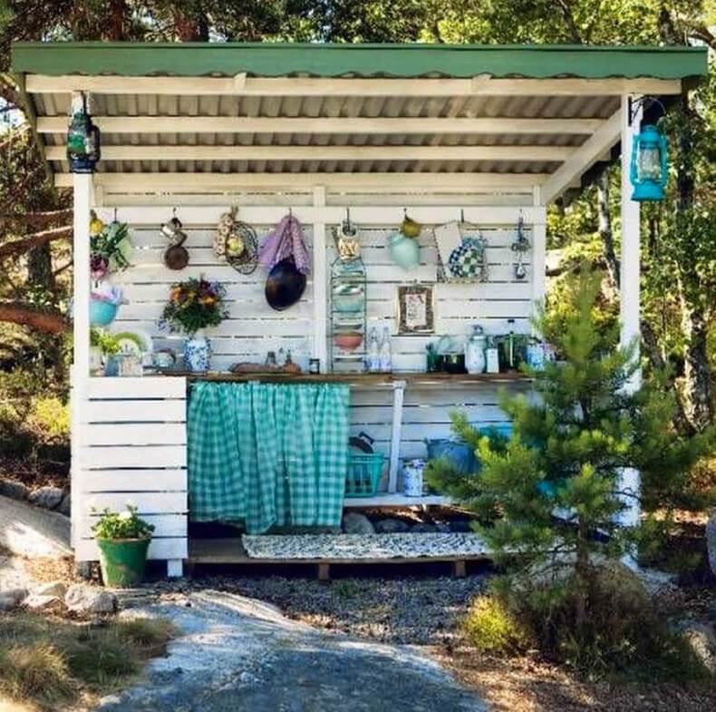 Летняя кухня на даче: 15 фотоидей для вдохновения