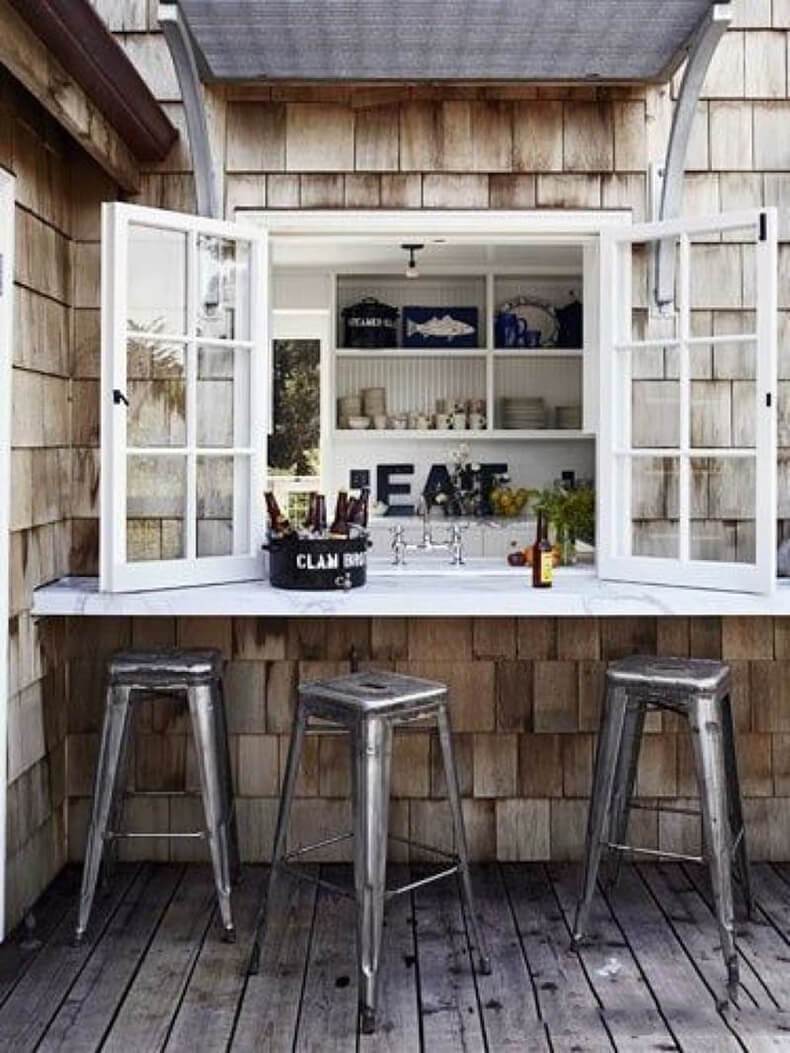 Летняя кухня на даче: 15 фотоидей для вдохновения