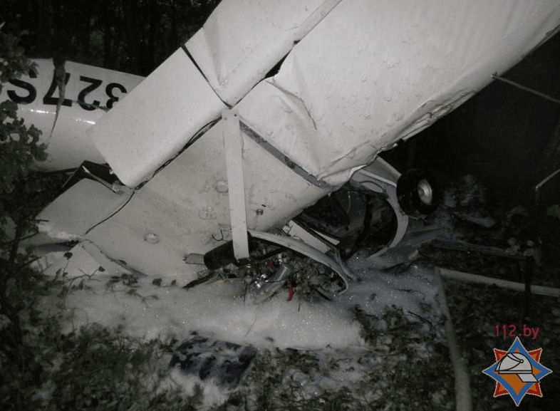 У Білорусі розбився легкомоторний літак: є загиблий
