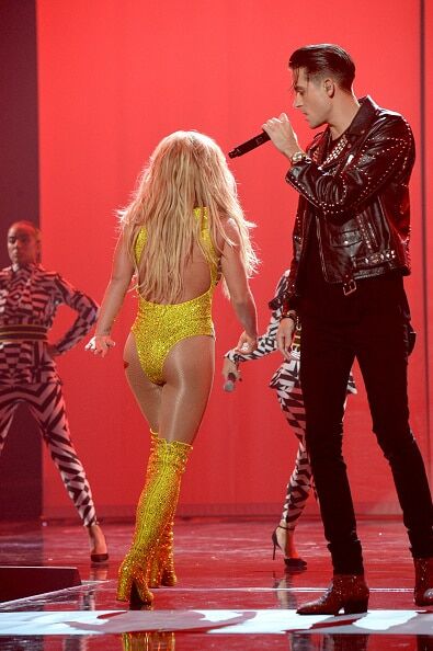 Бритни Спирс в ультраоткровенном боди поразила зрителей MTV VMA 2016
