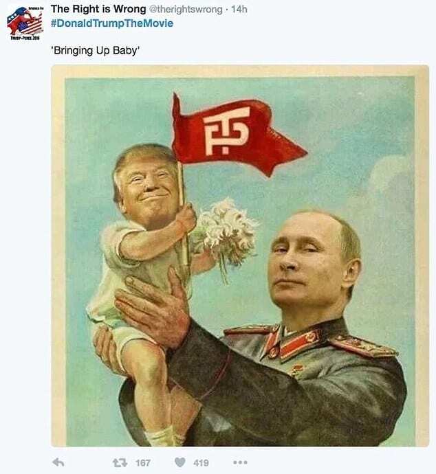 "Горбата гора" з Путіним: їдкий тролінг на адресу Трампа "підірвав" Twitter