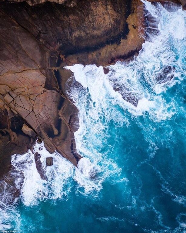 Белый песок и бирюзовая вода: невероятно красивые фото побережья Австралии с высоты птичьего полета