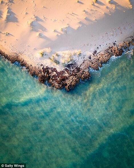 Белый песок и бирюзовая вода: невероятно красивые фото побережья Австралии с высоты птичьего полета