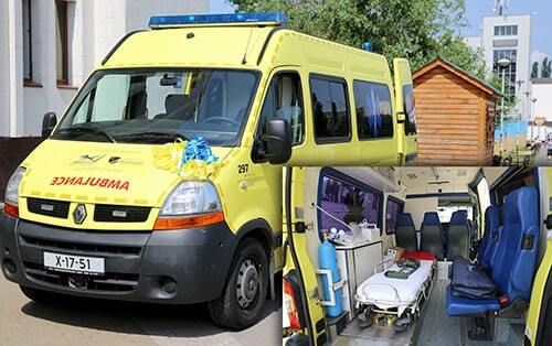 За місяць реанімобіль, гроші на який збирали всією Україною, врятував життя двох бійців АТО