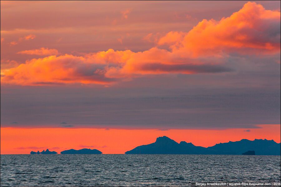 Захід сонця на Фіджі: опубліковано фото, що захоплюють дух