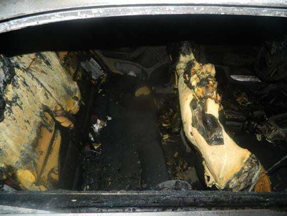 В Киеве сожгли автомобиль адвоката одного из правозащитных агентств. Опубликованы фото
