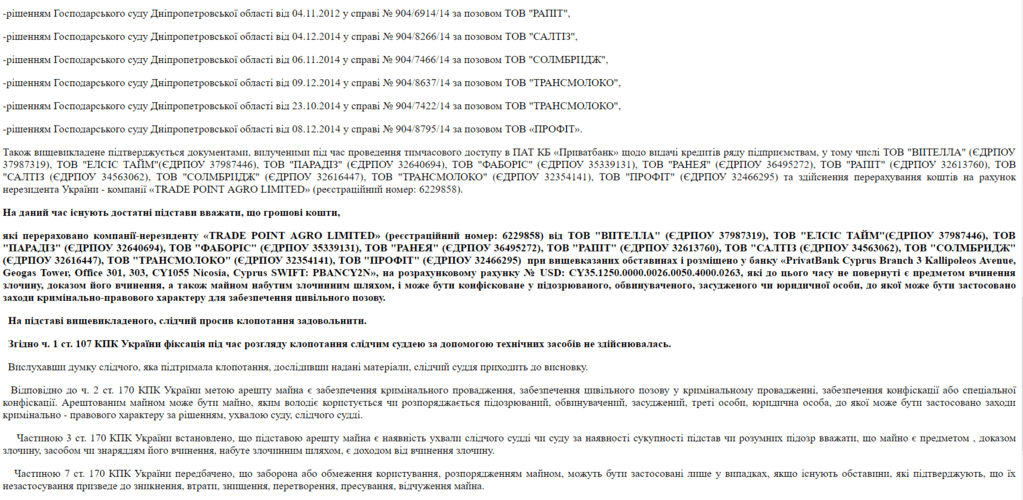 Посадові особи "ПриватБанку" присвоїли 19 млрд грн НБУ: суд арештував рахунки