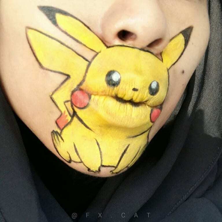 Лицо покемоном: идеи для макияжа в стиле Pokemon Go