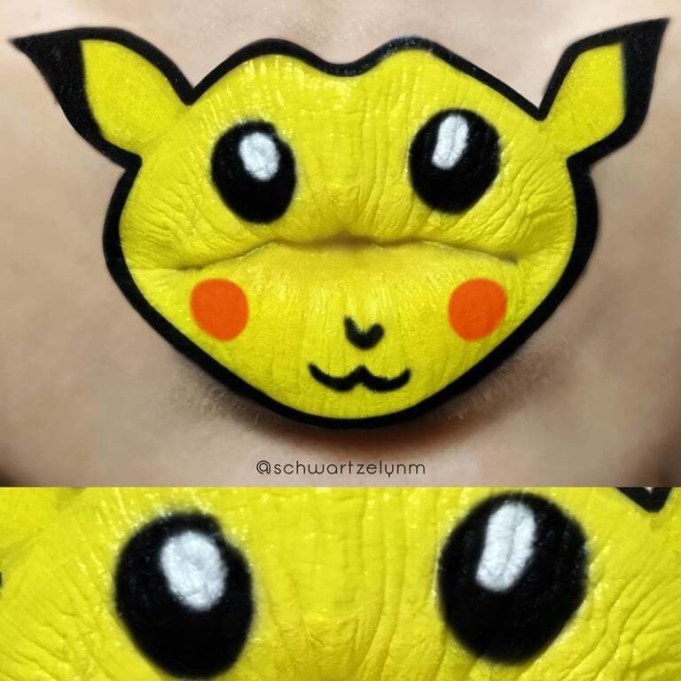 Лицо покемоном: идеи для макияжа в стиле Pokemon Go