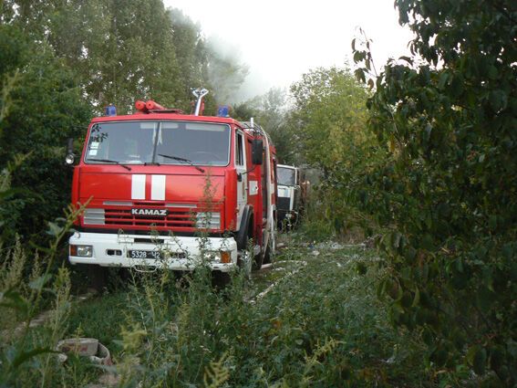 У Хмельницькому сталася пожежа на полігоні з побутовими відходами