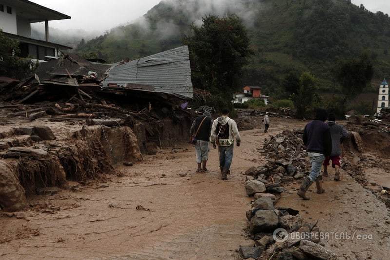 В Мексике жертвами тропического шторма стали 38 человек. Опубликованы фото