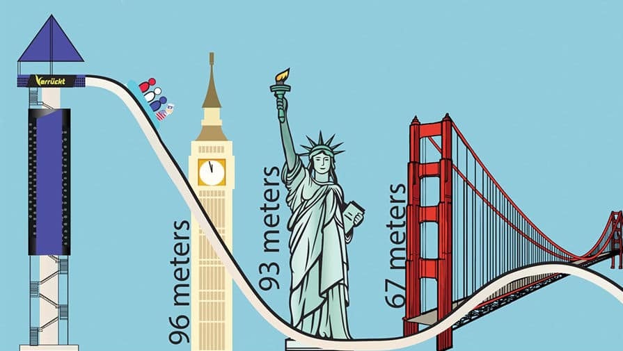 17-этажный дом: в США на самой высокой водной горке мира погиб сын конгрессмена