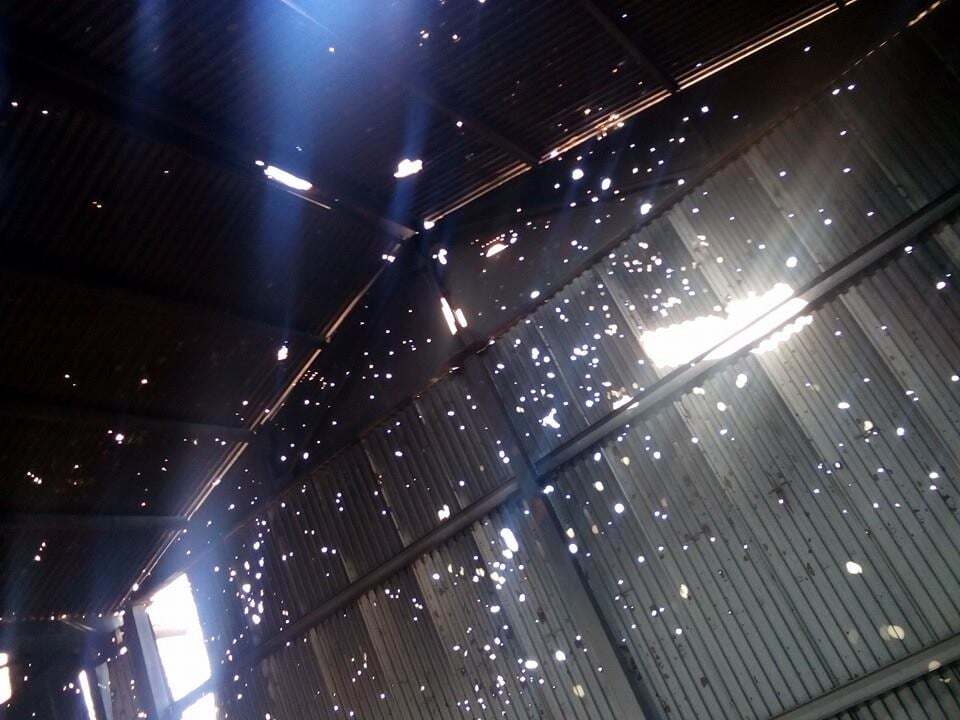 На авдеевской промке небо подмигивает звездами: капеллан сумел найти красоту среди ужасов войны. Фотофакт