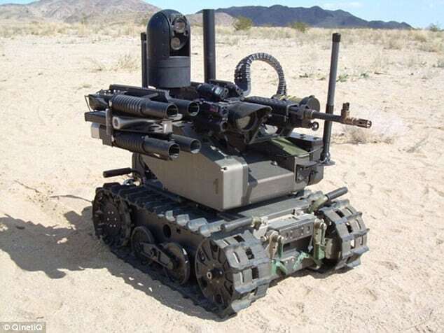 В США морпехи провели испытания нового боевого робота. Опубликованы фото, видео