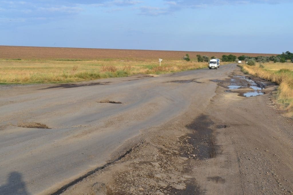 "Водії сатаніють": журналіст показав трасу, на якій пропіарився Саакашвілі