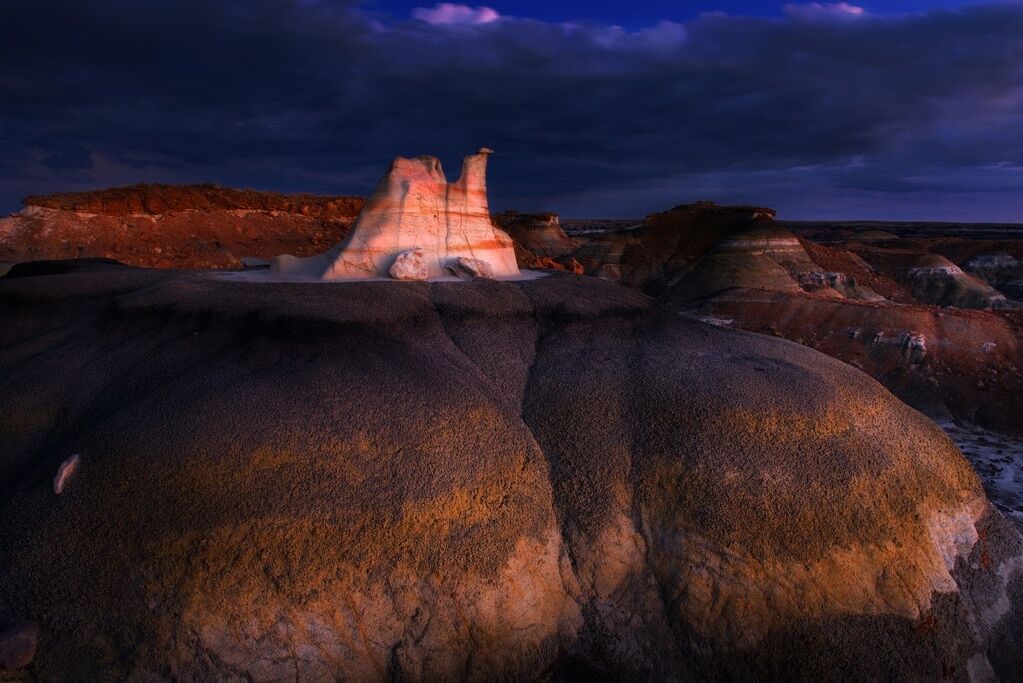 Инопланетные пейзажи пустоши Бисти: удивительное место в США