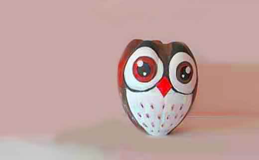 Поделки из пластиковых бутылок - сова.