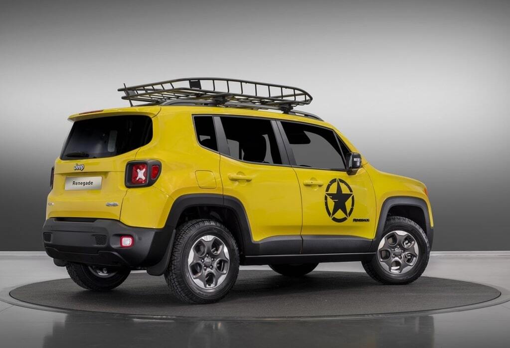 Jeep в Париже представит модифицированные вседорожники Wrangler и Renegade: фото