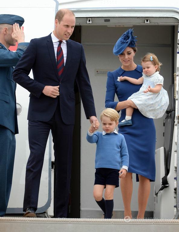 Впервые взяли детей в официальную поездку: принц Уильям с женой прибыли в Канаду. Опубликованы фото