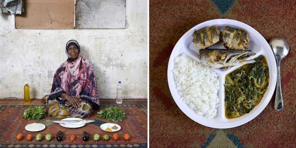 Фотограф показал, чем бабушки угощают внуков в разных странах мира