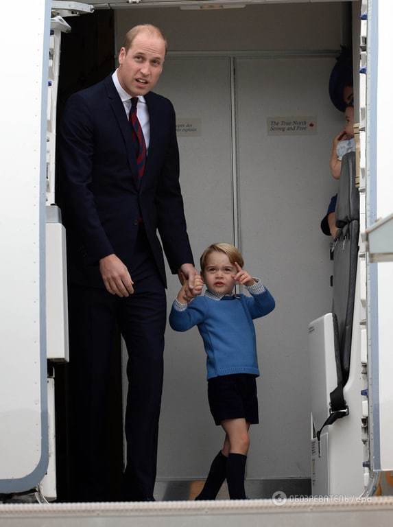 Трирічний принц Джордж відмовився давати "п'ять" прем'єру Канади