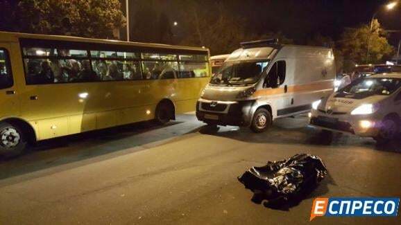 Смертельное ДТП в Киеве: Lanos сбил пешехода. Опубликованы фото
