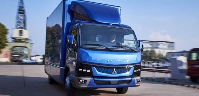 Fuso представил электрический грузовик eCanter: фото