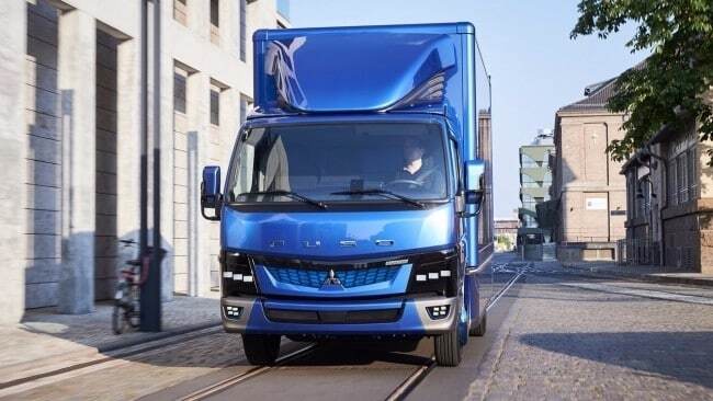 Fuso представил электрический грузовик eCanter: фото