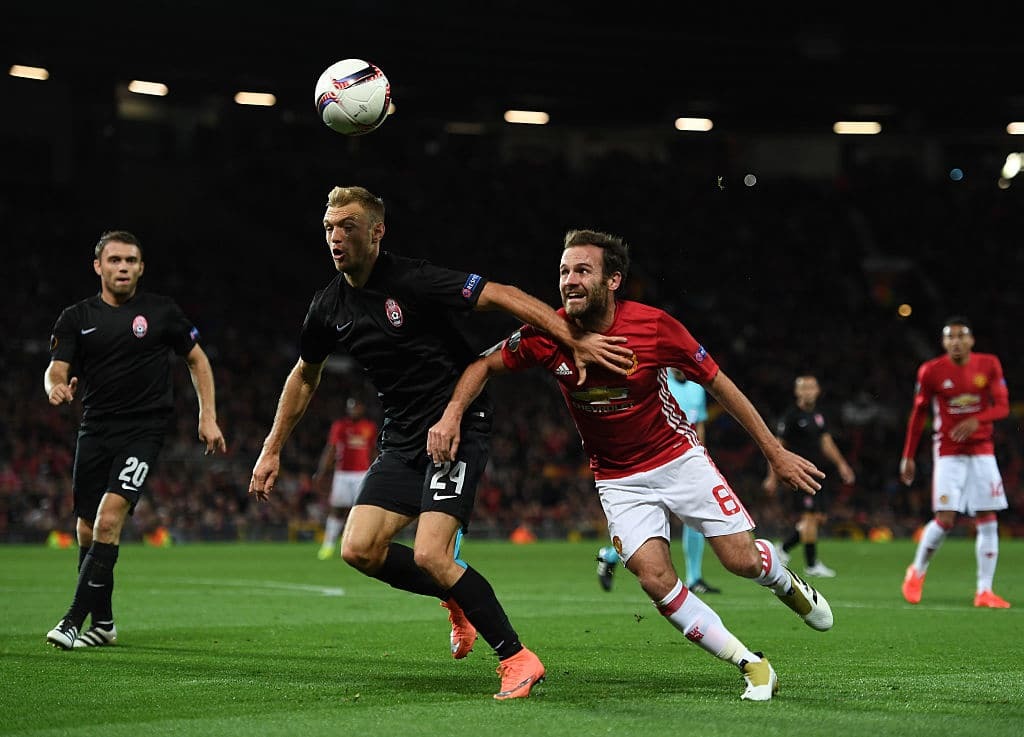 "Зоря" мінімально програла "Манчестер Юнайтед" в матчі Ліги Європи