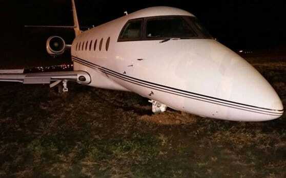 Самолет Криштиану Роналду потерпел крушение в аэропорту Барселоны: фотофакт