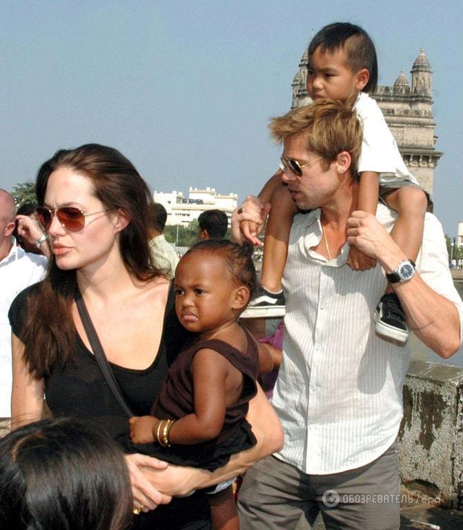 Джоли vs Питт. Раунд 1: кому достанутся дети и дом во Франции