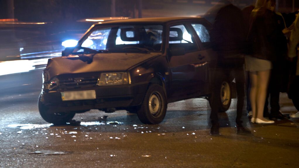 В Запорожье произошло тройное ДТП