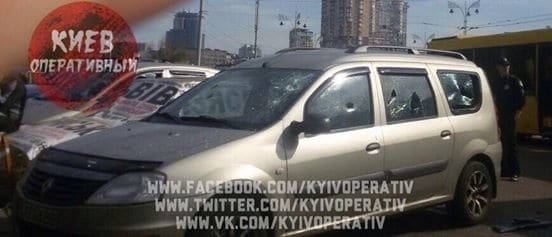 В Киеве возле вокзала произошла стрельба