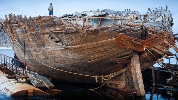 В Арктике подняли затонувший корабль знаменитого первооткрывателя Южного полюса:  фото