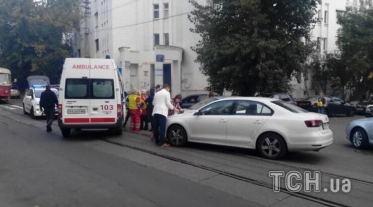 В Киеве из-за ДТП остановились трамваи