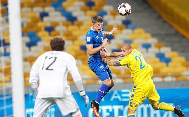 Україна зіграла внічию з Ісландією у першому матчі відбору на ЧС-2018