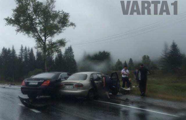 На Львівщині розбився автомобіль нардепа Ланьо