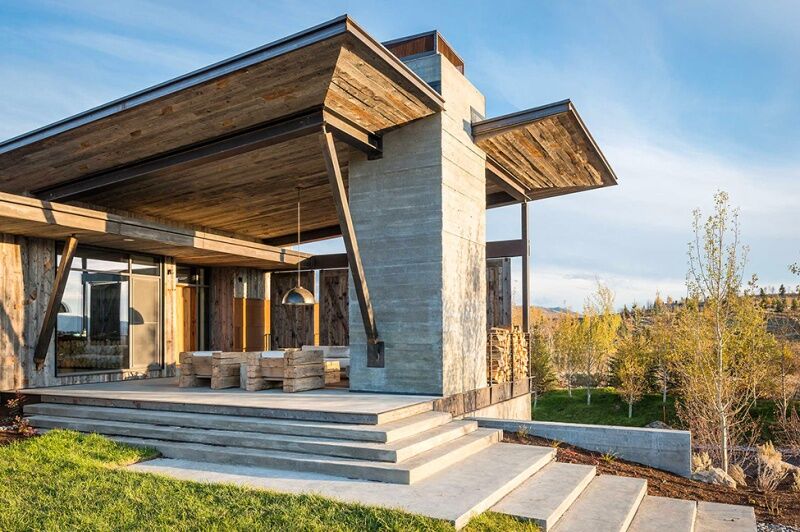 У США створили еко-будинок у горах