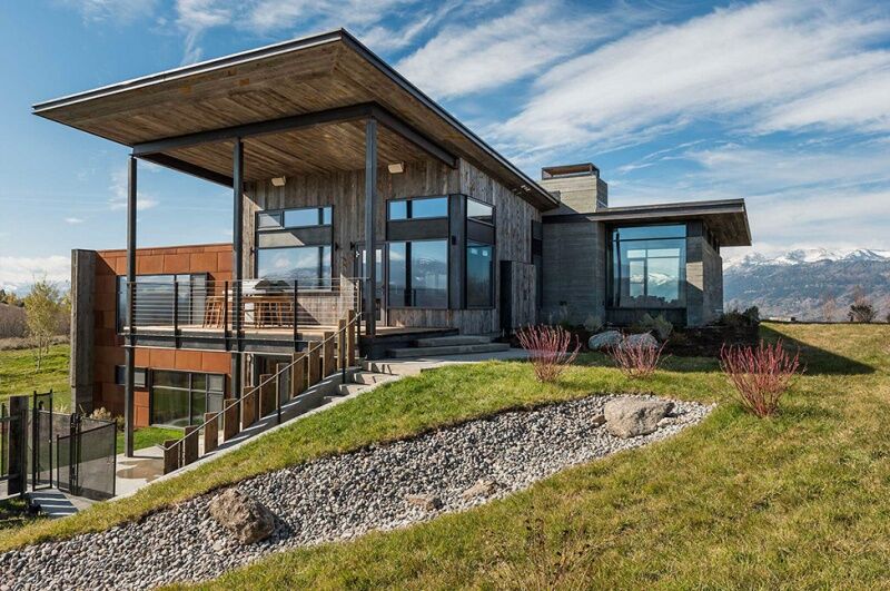 У США створили еко-будинок у горах