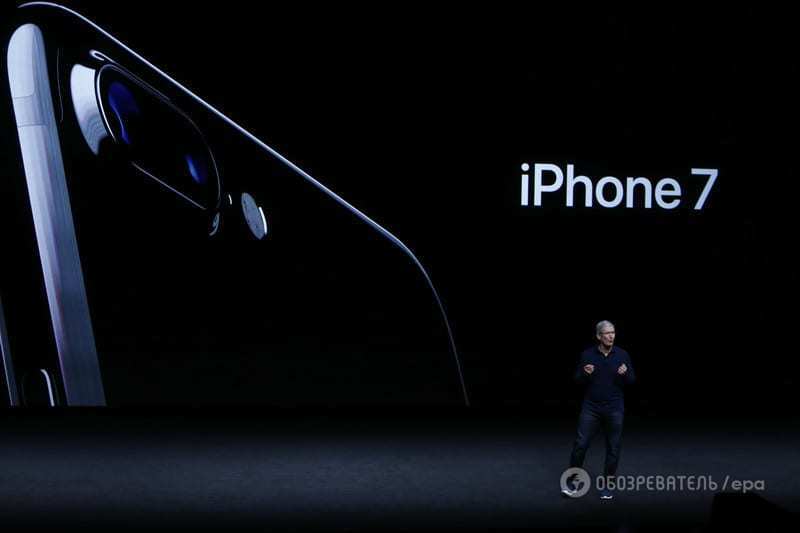 Apple представила водонепроникні iPhone 7 і iPhone 7 Plus