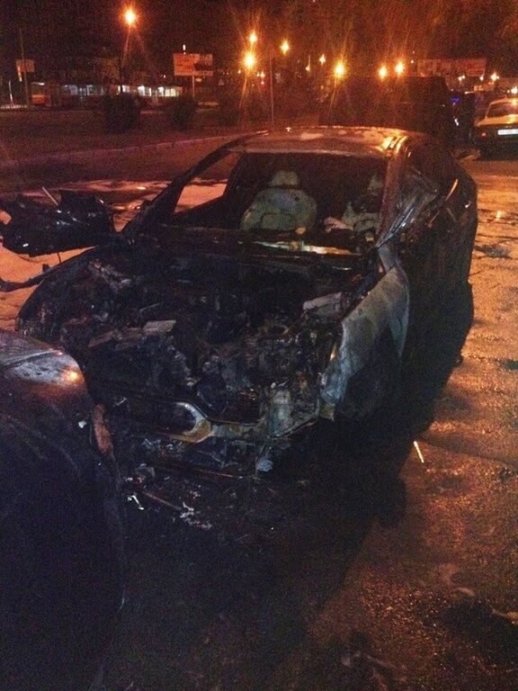 В Киеве за сутки горели семь автомобилей