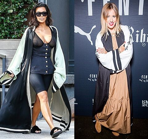 Модная битва: Ким Кардашьян против Ксении Собчак