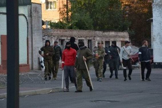 У Черкасах люди у масках намагалися захопити підприємство