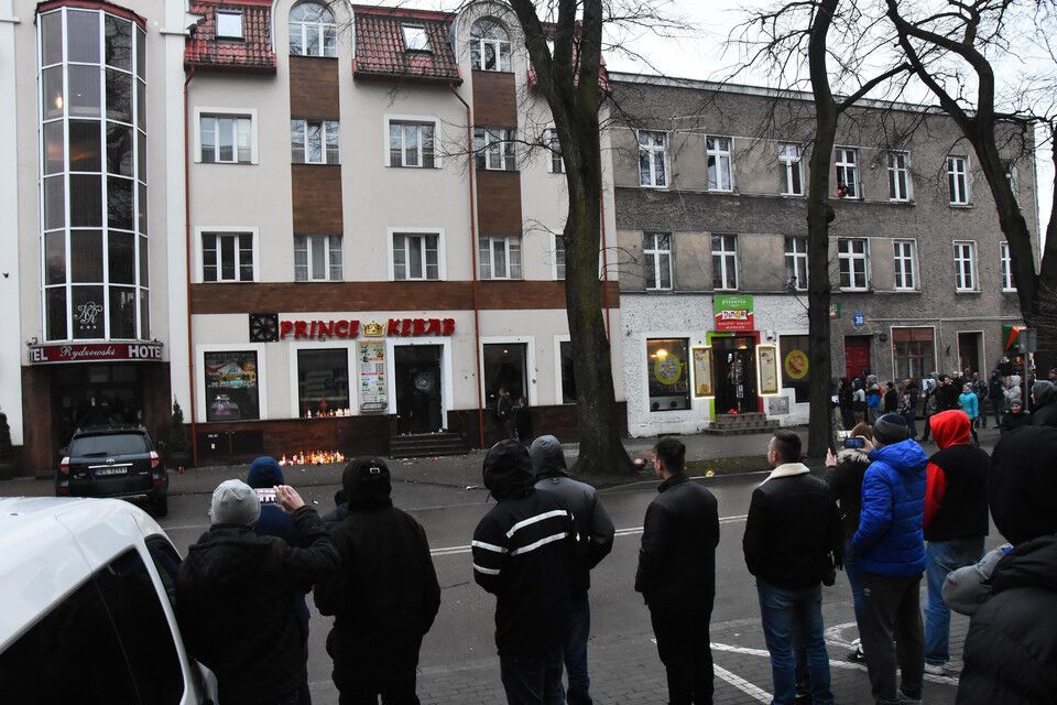 В Польше беспорядки из-за убийства, совершенного мигрантами: фоторепортаж