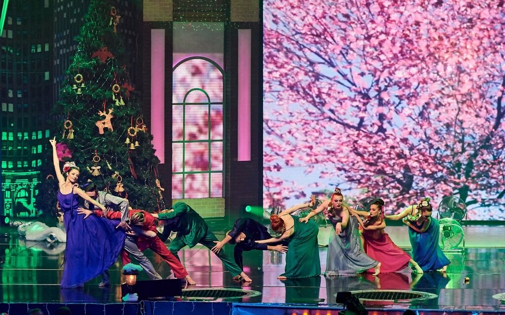 Во Дворце Украина прошел уникальный танцевальный мюзикл