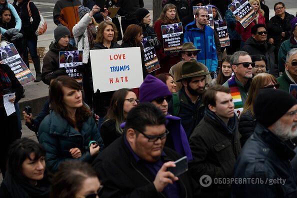 В США вспыхнул массовый протест против Трампа